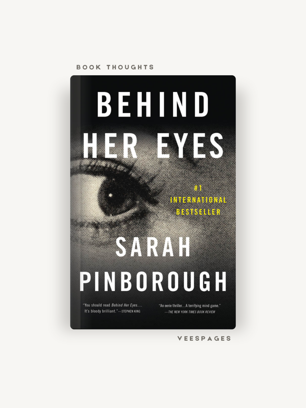 Behind Her Eyes by Sarah Pinborough ⏤ A Beloved Mystery Thriller Read